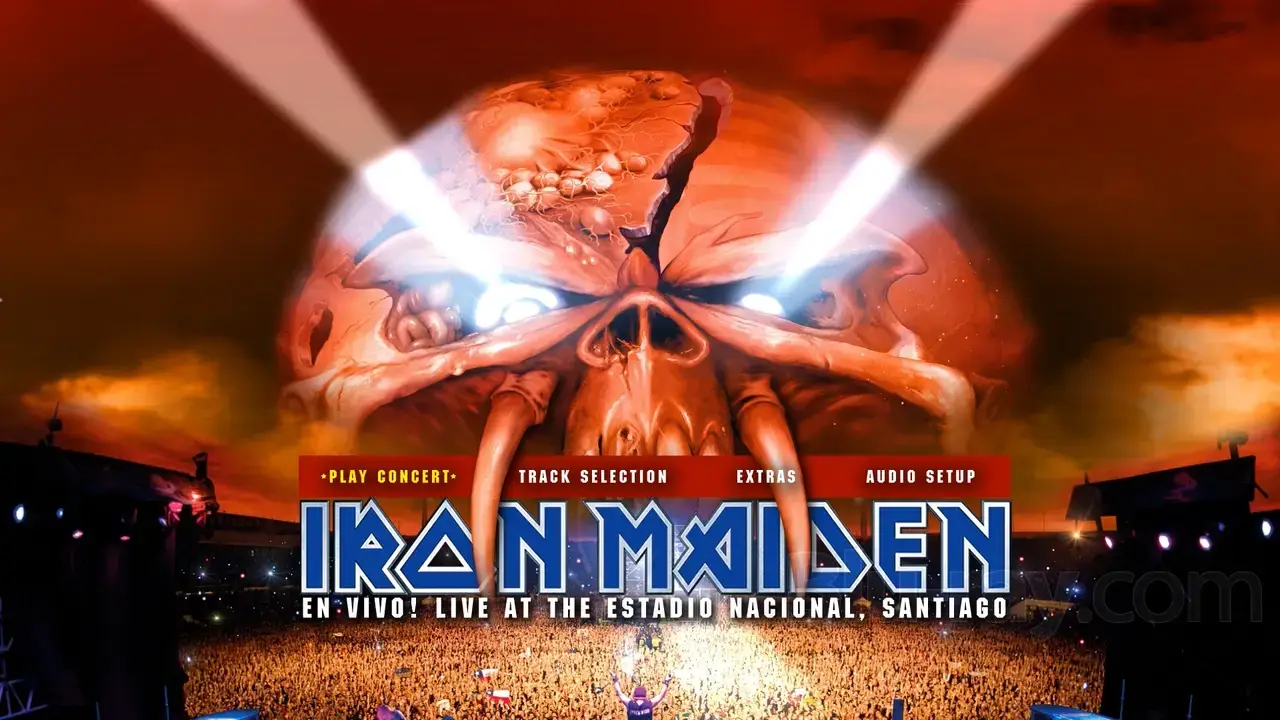 Iron Maiden En Vivo Live At Estadio Nacional Santiago