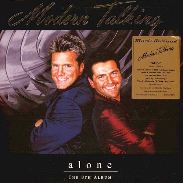 Modern Talking - Alone - The 8th Album (Numbered Blue & Red Marbled Vinyl) (2LP)