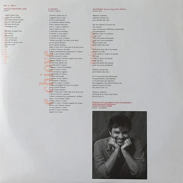 Andrea Bocelli - Romanza – Vinilinės plokštelės