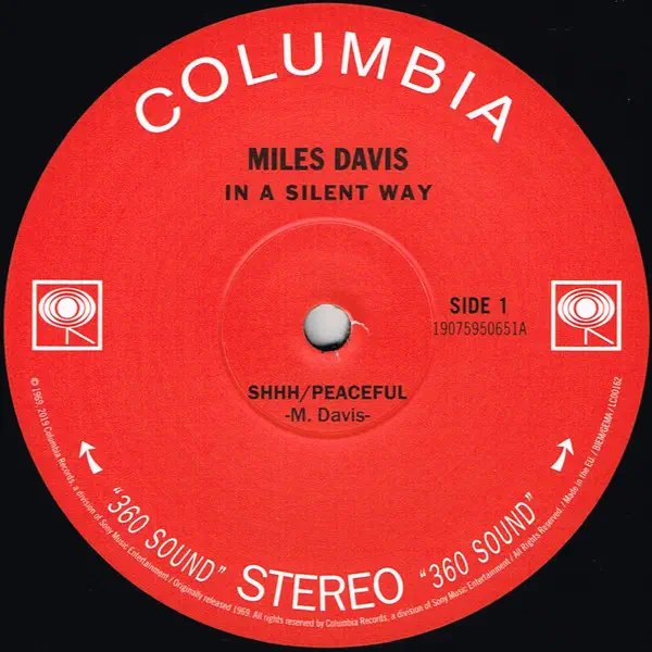 Miles Davis - In A Silent Way – Vinilinės plokštelės