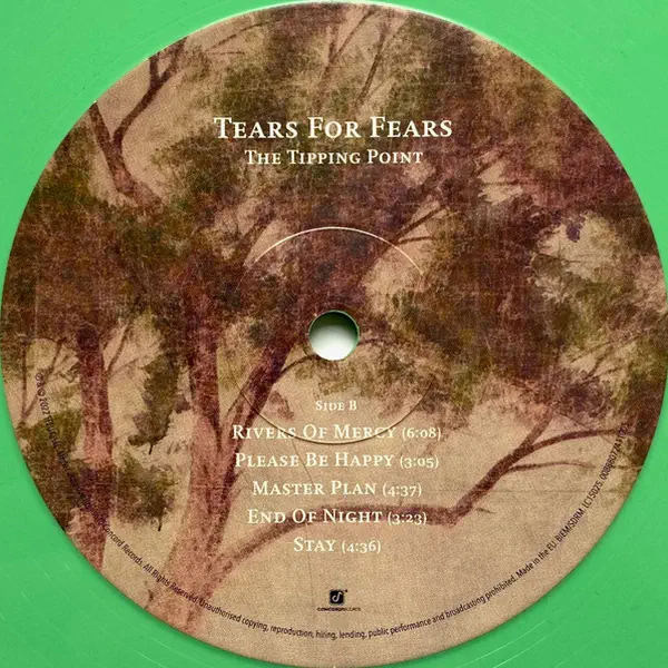 Tears For Fears - The Tipping Point – Vinilinės plokštelės