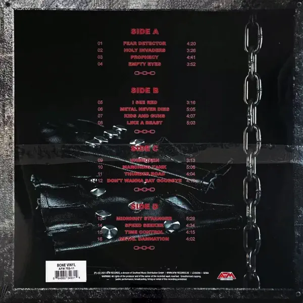 U.D.O. - Game Over – Vinilinės plokštelės