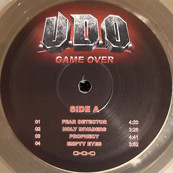 U.D.O. - Game Over – Vinilinės plokštelės