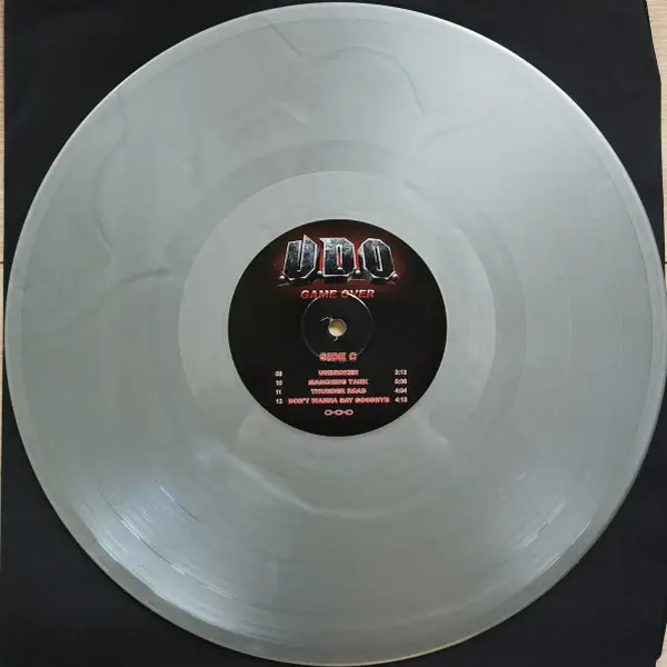 U.D.O. - Game Over – Vinilinės plokštelės