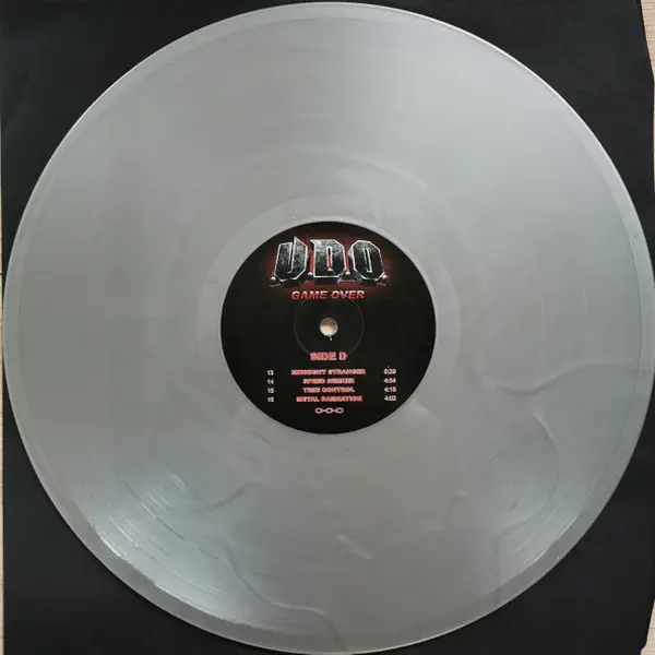 U.D.O. - Game Over – Vinilinės plokštelės