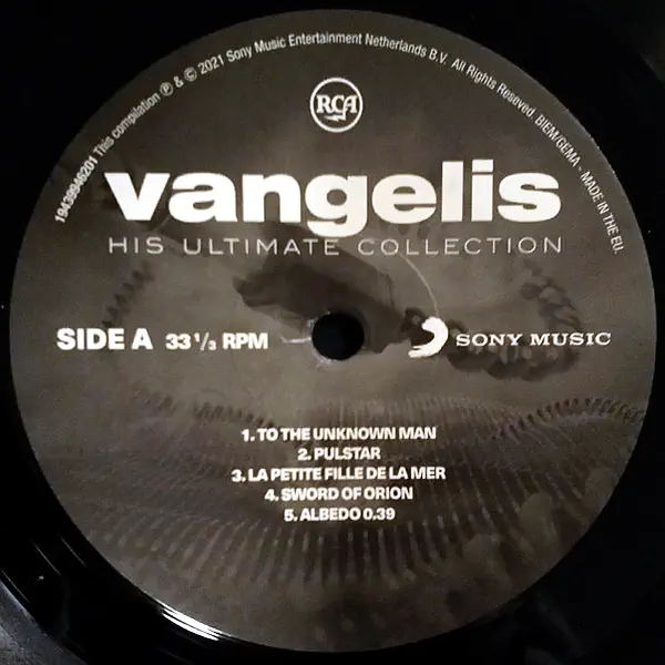 Vangelis His Ultimate Collection