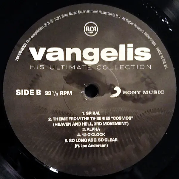 Vangelis His Ultimate Collection