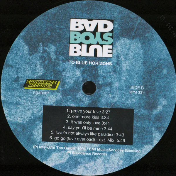 Bad Boys Blue - To Blue Horizons