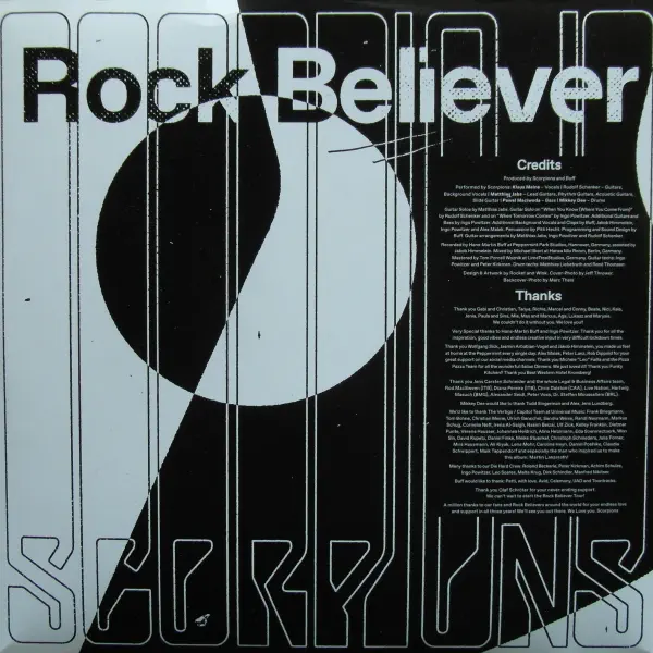 Scorpions - Rock Believer
