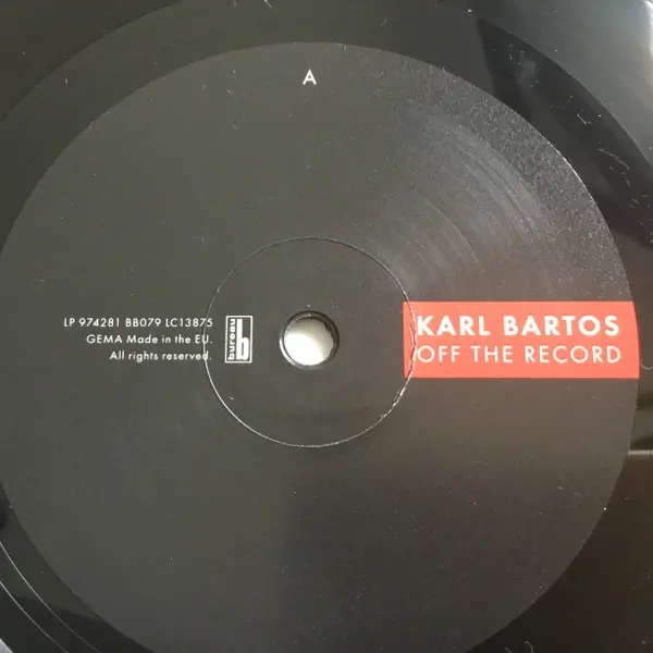 Karl Bartos - Off The Record