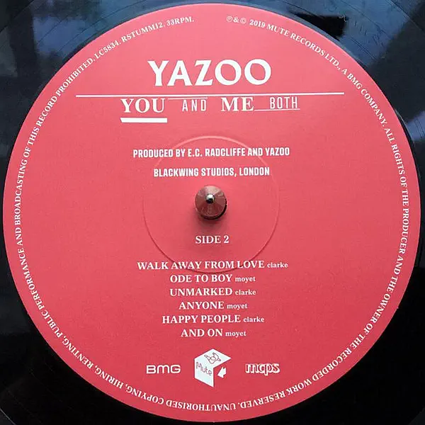 Yazoo - You And Me Both