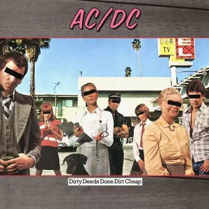 AC/DC - Dirty Deeds Done Dirt Cheap – Vinilinės plokštelės