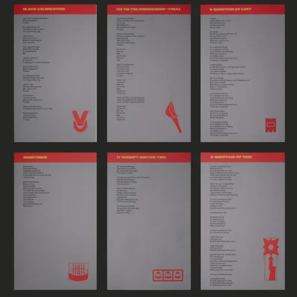 Depeche Mode - Black Celebration – Vinilinės plokštelės
