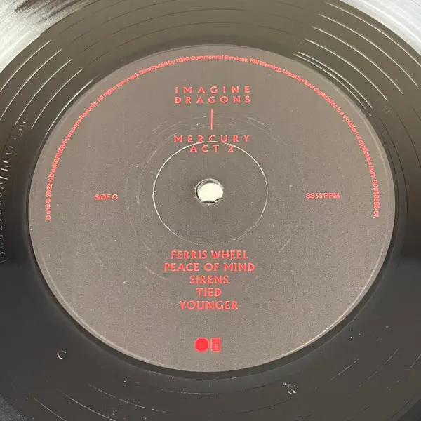 Imagine Dragons - Mercury: Act 2 – Vinilinės plokštelės