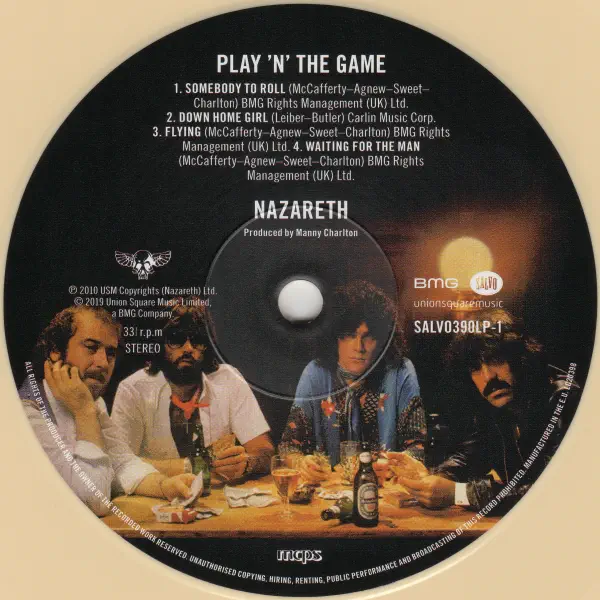 Nazareth - Play'n'The Game – Vinilinės plokštelės