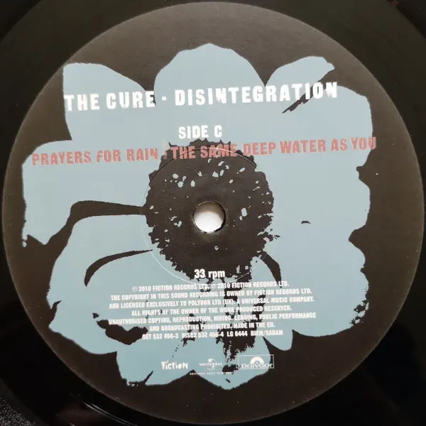 The Cure - Disintegration