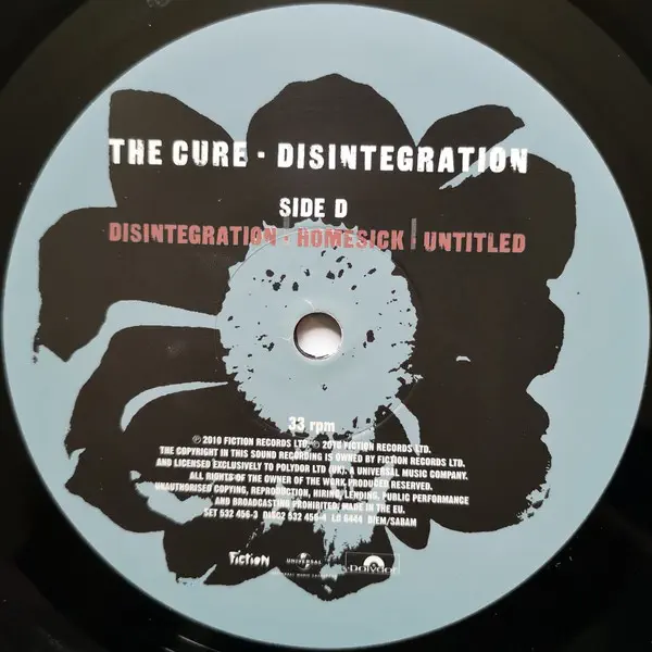 The Cure - Disintegration