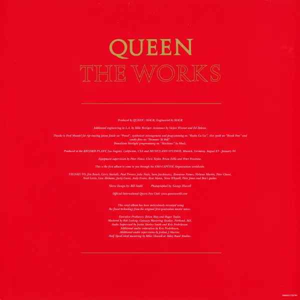 Queen - The Works – Vinilinės plokštelės