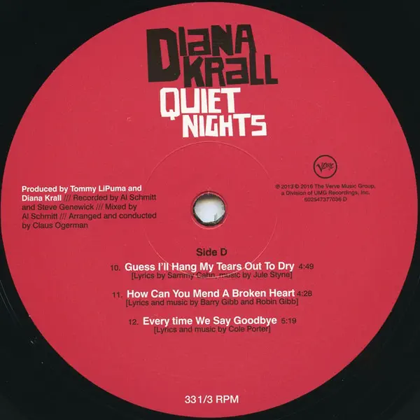 Diana Krall - Quiet Nights