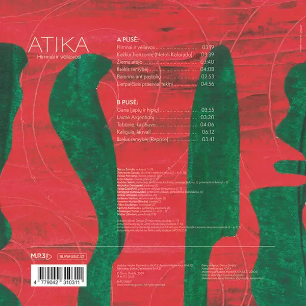 Atika - Himnai Ir Vėliavos – Vinilinės plokštelės