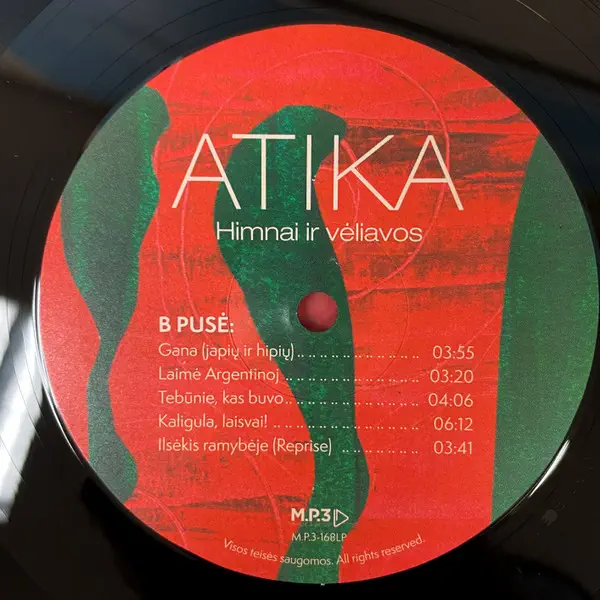 Atika - Himnai Ir Vėliavos – Vinilinės plokštelės