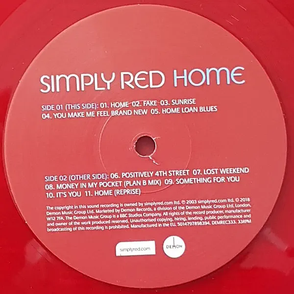 Simply Red - Home