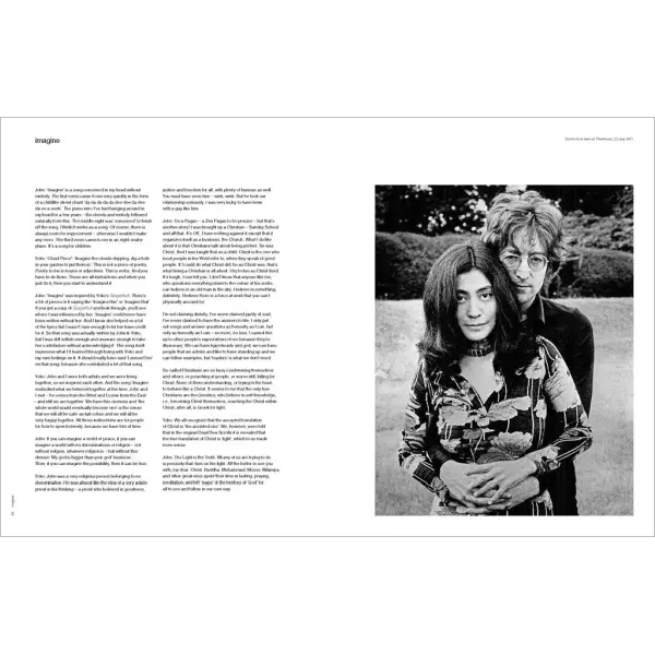 John Lennon, Yoko Ono - Imagine John Yoko