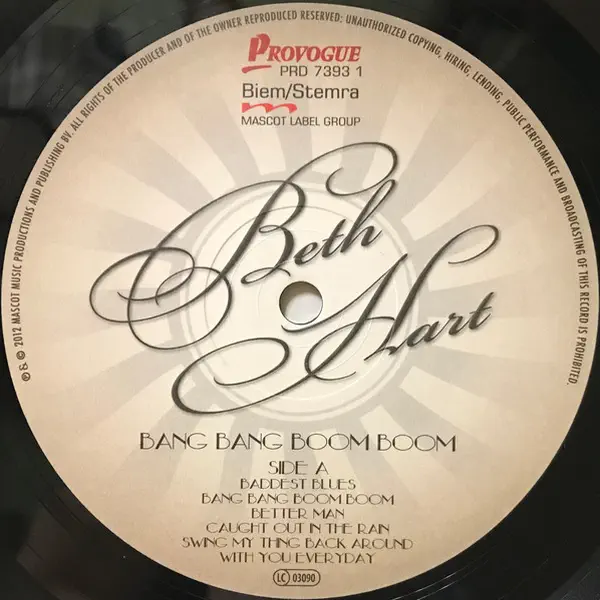 Beth Hart - Bang Bang Boom Boom