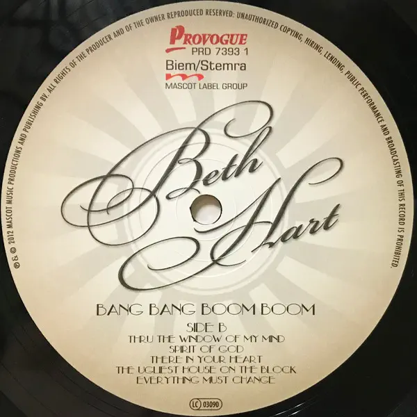 Beth Hart - Bang Bang Boom Boom