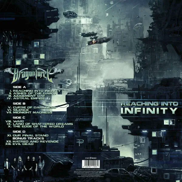 DragonForce - Reaching Into Infinity – Vinilinės plokštelės