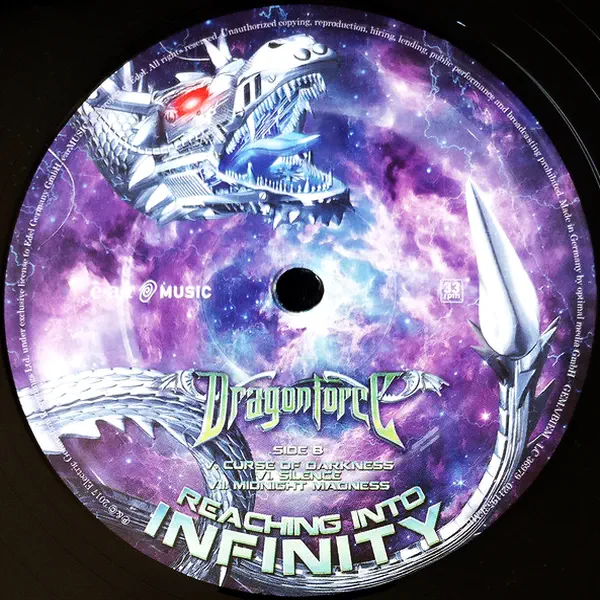 DragonForce - Reaching Into Infinity – Vinilinės plokštelės
