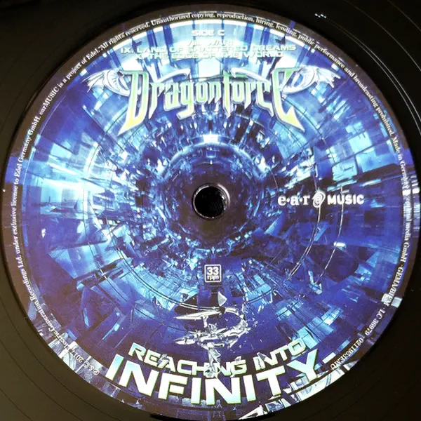 DragonForce - Reaching Into Infinity – Vinilinės plokštelės