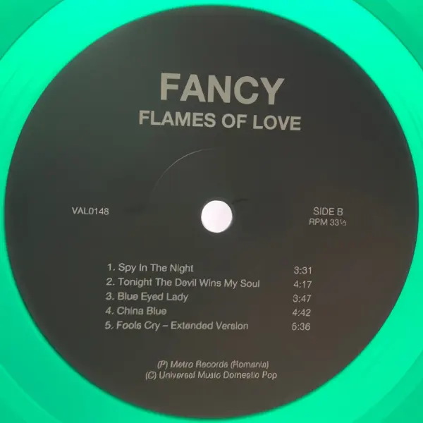 Fancy - Flames Of Love – Vinilinės plokštelės