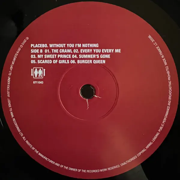 Placebo - Without You I'm Nothing – Vinilinės plokštelės