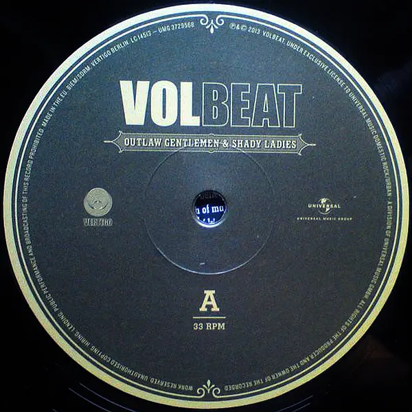 Volbeat - Outlaw Gentlemen & Shady Ladies