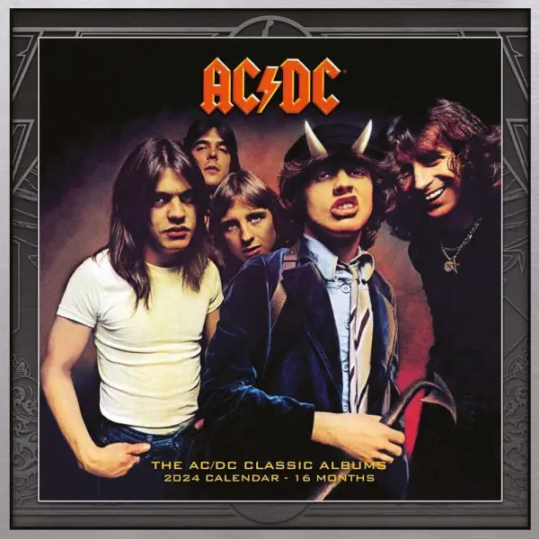 AC/DC Official 2024 Calendar