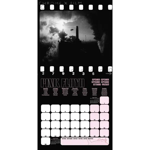 Pink Floyd Official 2024 Calendar