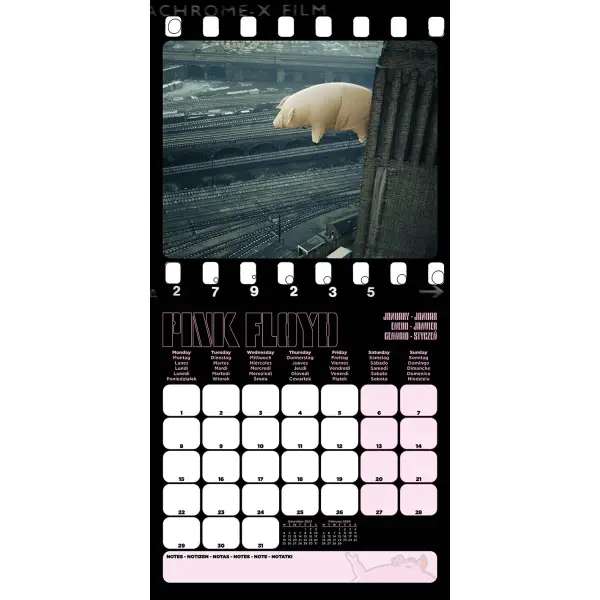 Pink Floyd Official 2024 Calendar