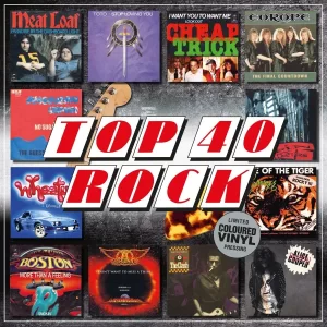 VA - Top 40 Rock – Vinilinės plokštelės