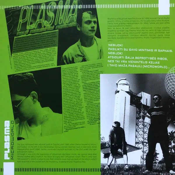 Plasma - Microworld – Vinilinės plokštelės