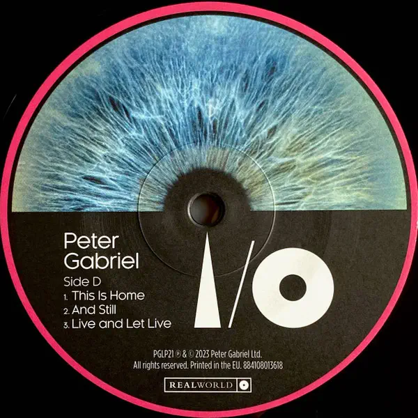 Peter Gabriel - I/O
