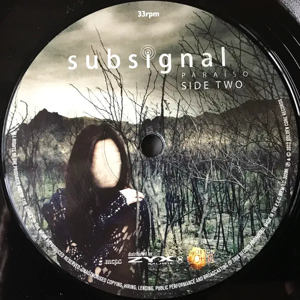 Subsignal - Paraíso – Vinilinės plokštelės