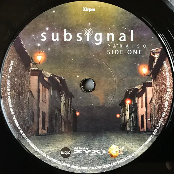 Subsignal - Paraíso – Vinilinės plokštelės