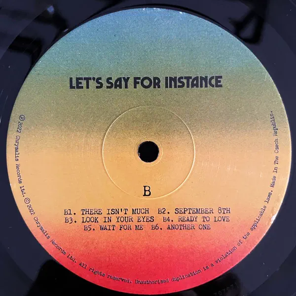Emeli Sandé - Let's Say For Instance – Vinilinės plokštelės