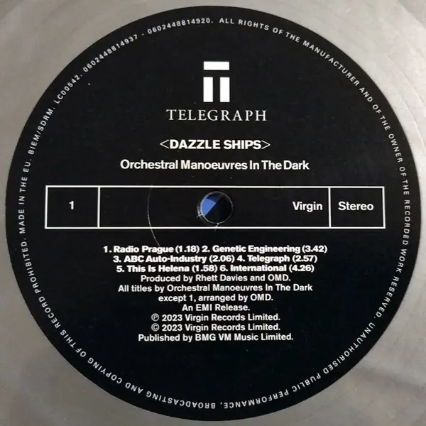 Orchestral Manoeuvres In The Dark - Dazzle Ships