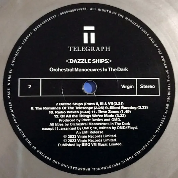 Orchestral Manoeuvres In The Dark - Dazzle Ships