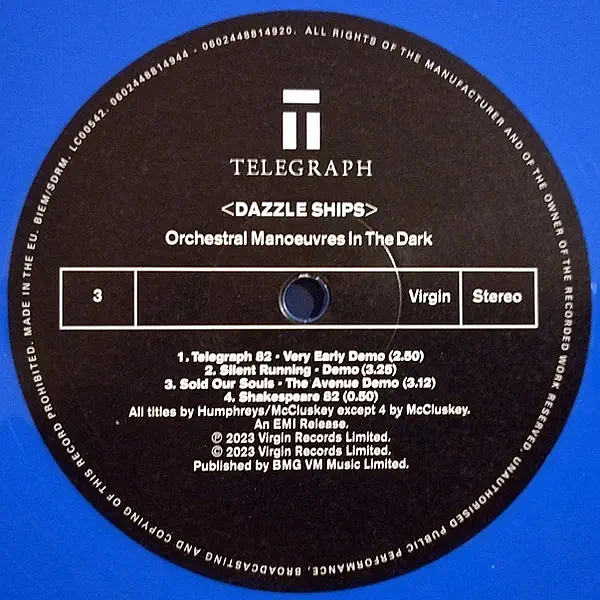 Orchestral Manoeuvres In The Dark - Dazzle Ships