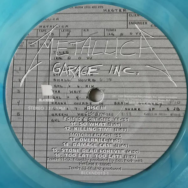 Metallica - Garage Inc. – Vinilinės plokštelės