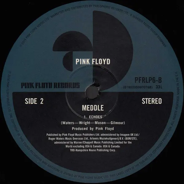 Pink Floyd - Meddle – Vinilinės plokštelės