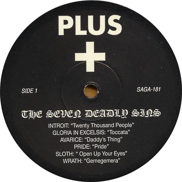 Plus - The Seven Deadly Sins – Vinilinės plokštelės
